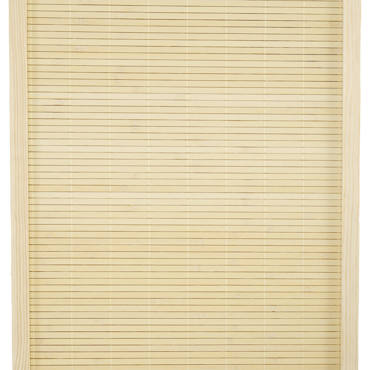 HOMCOM Room Divider, Freestanding Privacy Screen, 4 Panel Folding, 180 x 180cm, Natural