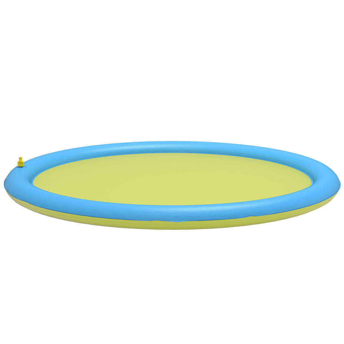 Photo of PawHut Dog Splash Pad for Pets Dog Bath Pool Water Game in Game colour on a white background