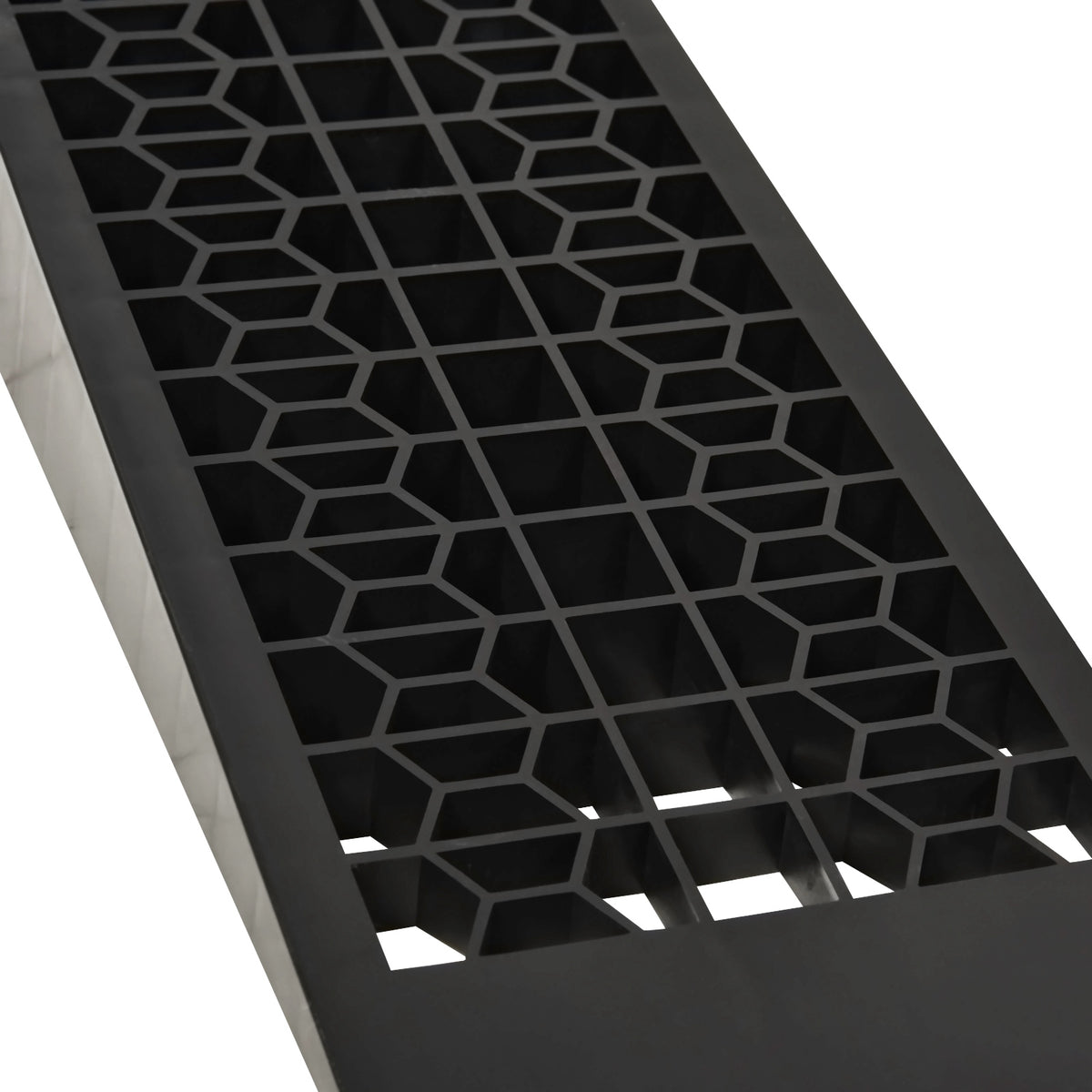 HOMCOM 2PCS Car Ramps, 3 Ton Low Entrance Plastic Curb Ramps with Anti-Slip Surface, Car Lift for Garage Workshop Cars SUVs Small Vans