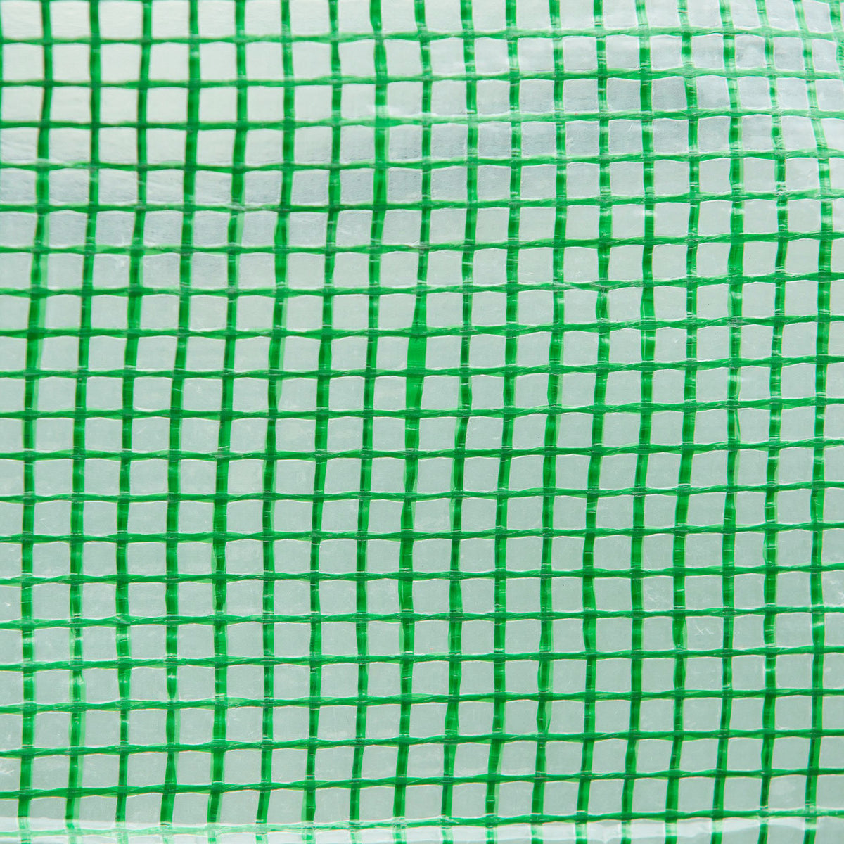 Outsunny greenhouse green mesh cover close-up
