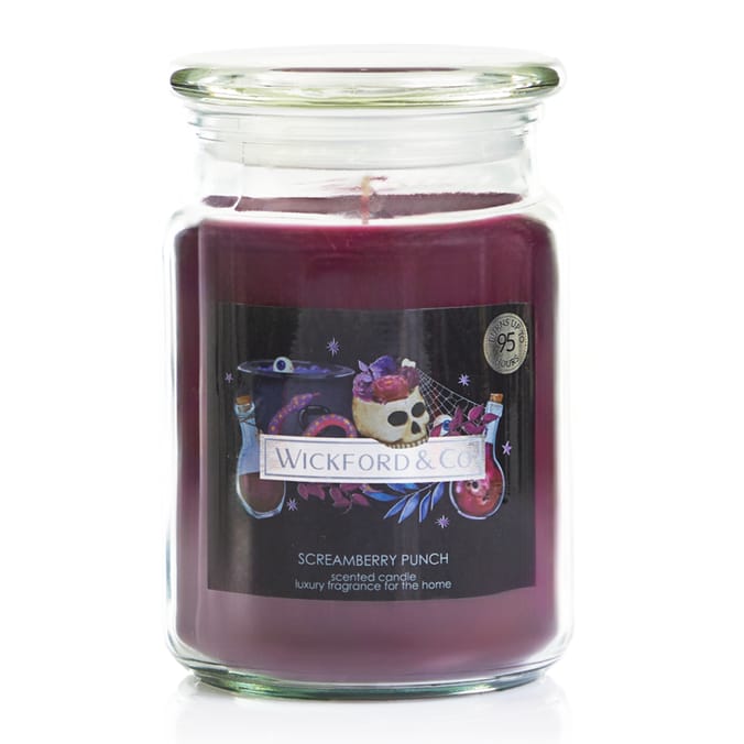 Wickford & Co 18oz Scented Candle – 95hr Burn Time – Long-Lasting Home Fragrance