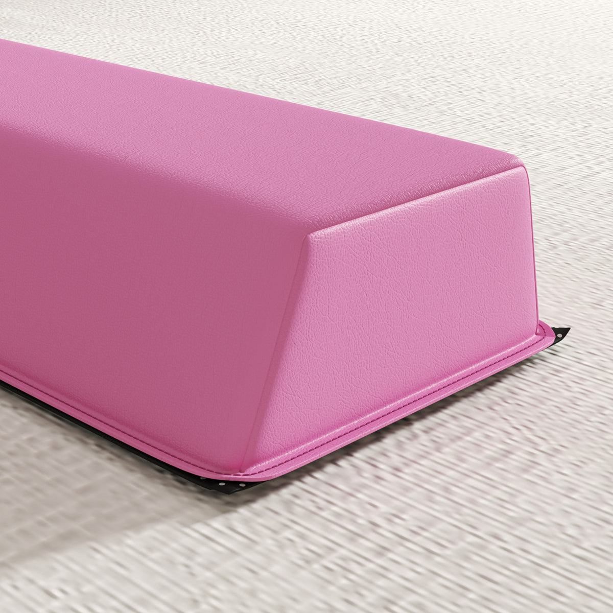 SPORTNOW pink balance beam close-up showing textured surface and anti-slip base