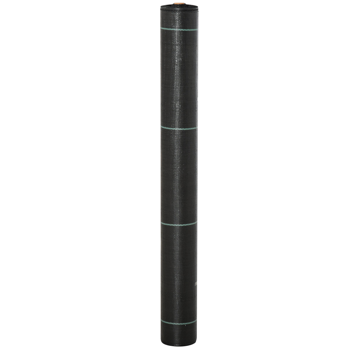 Outsunny 1m x 50m Weed Control Membrane, Heavy Duty Weed Control Barrier Fabric, 100gsm Ground Cover for Patios, Garden