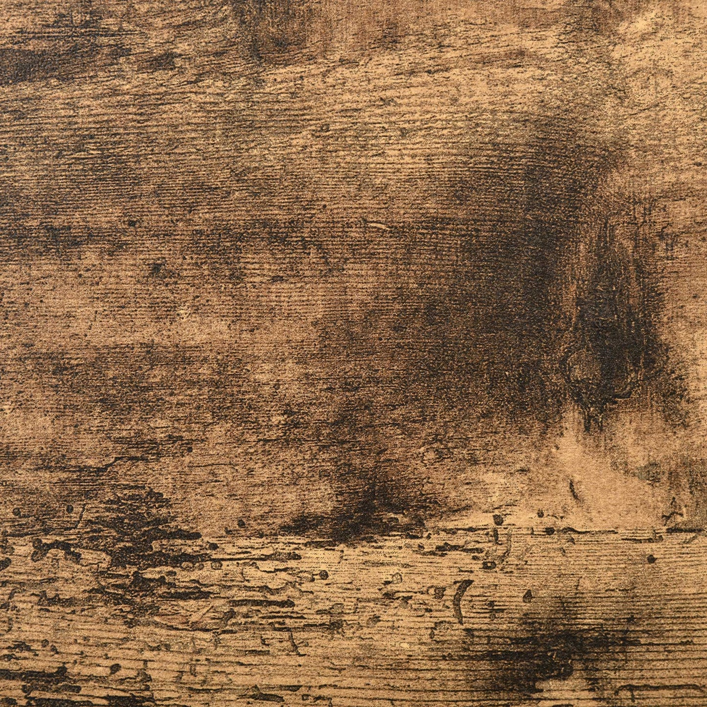 Rustic brown shoe cabinet wood-grain finish detail.