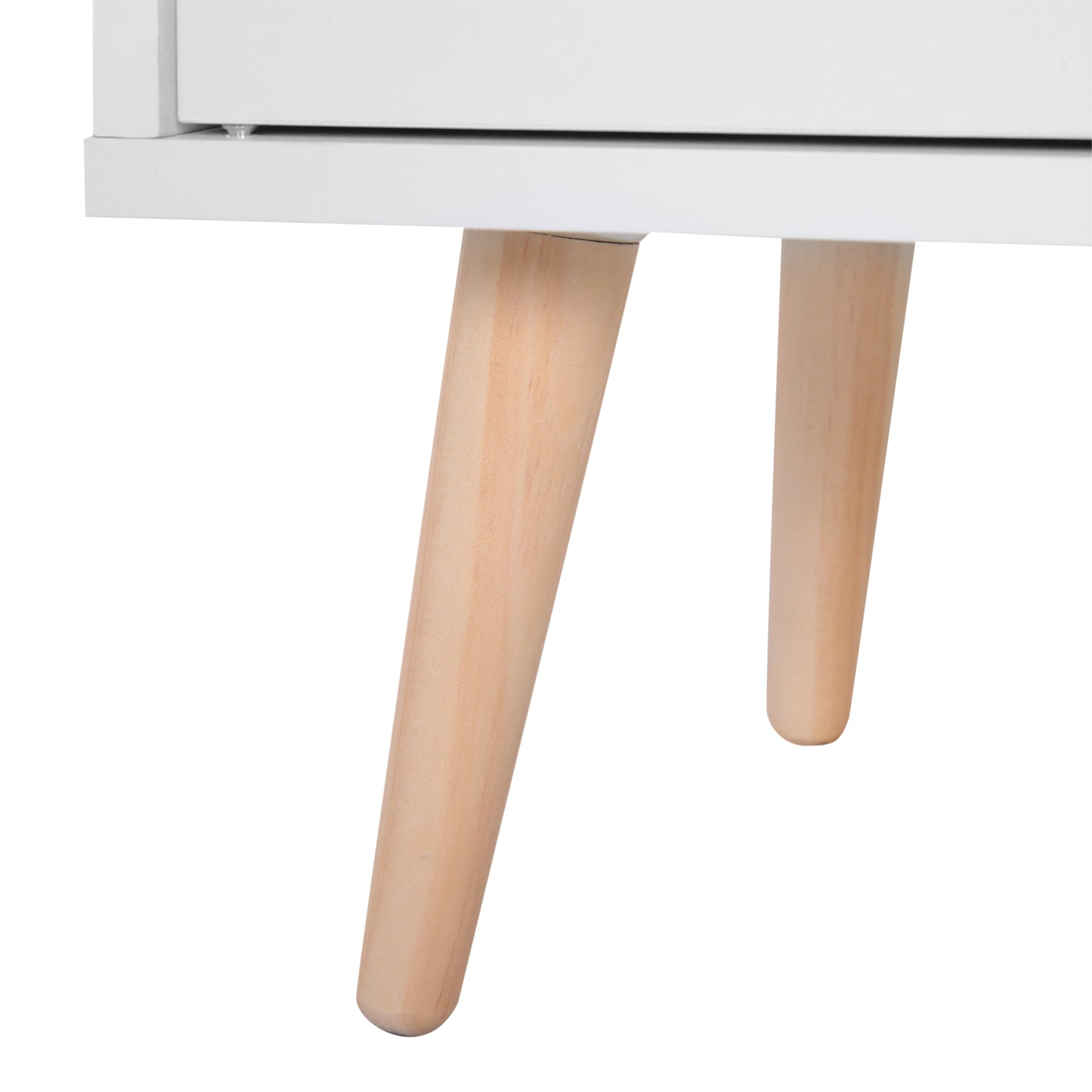 HOMCOM Sideboard, Side Cabinet, Floor Cupboard with Storage Drawer for Hallway, Kitchen, Bedroom, Living Room, White