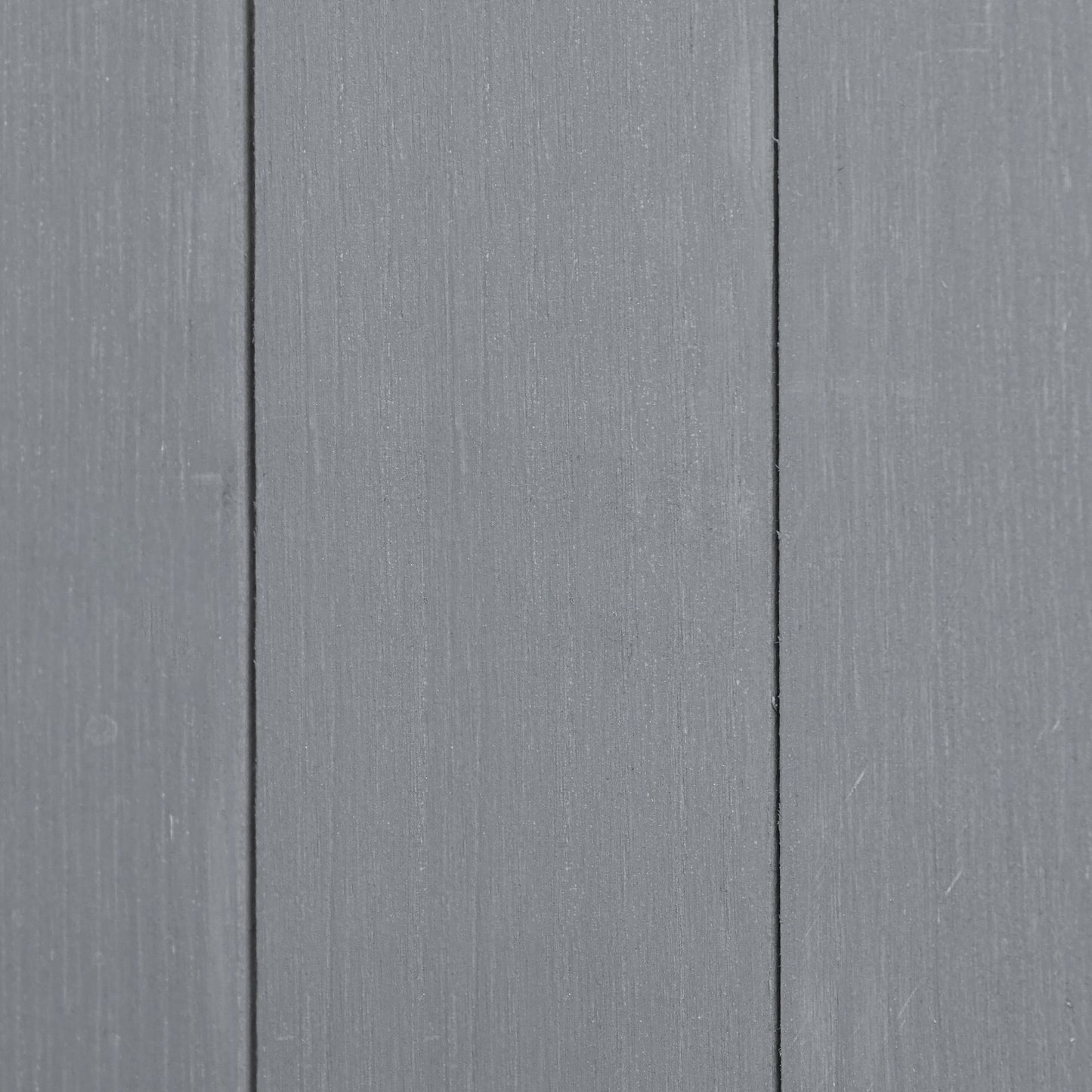 Outsunny 139 x 75 Fir Wood Garden Shed with Asphalt Roof and Secure Double Doors - Grey