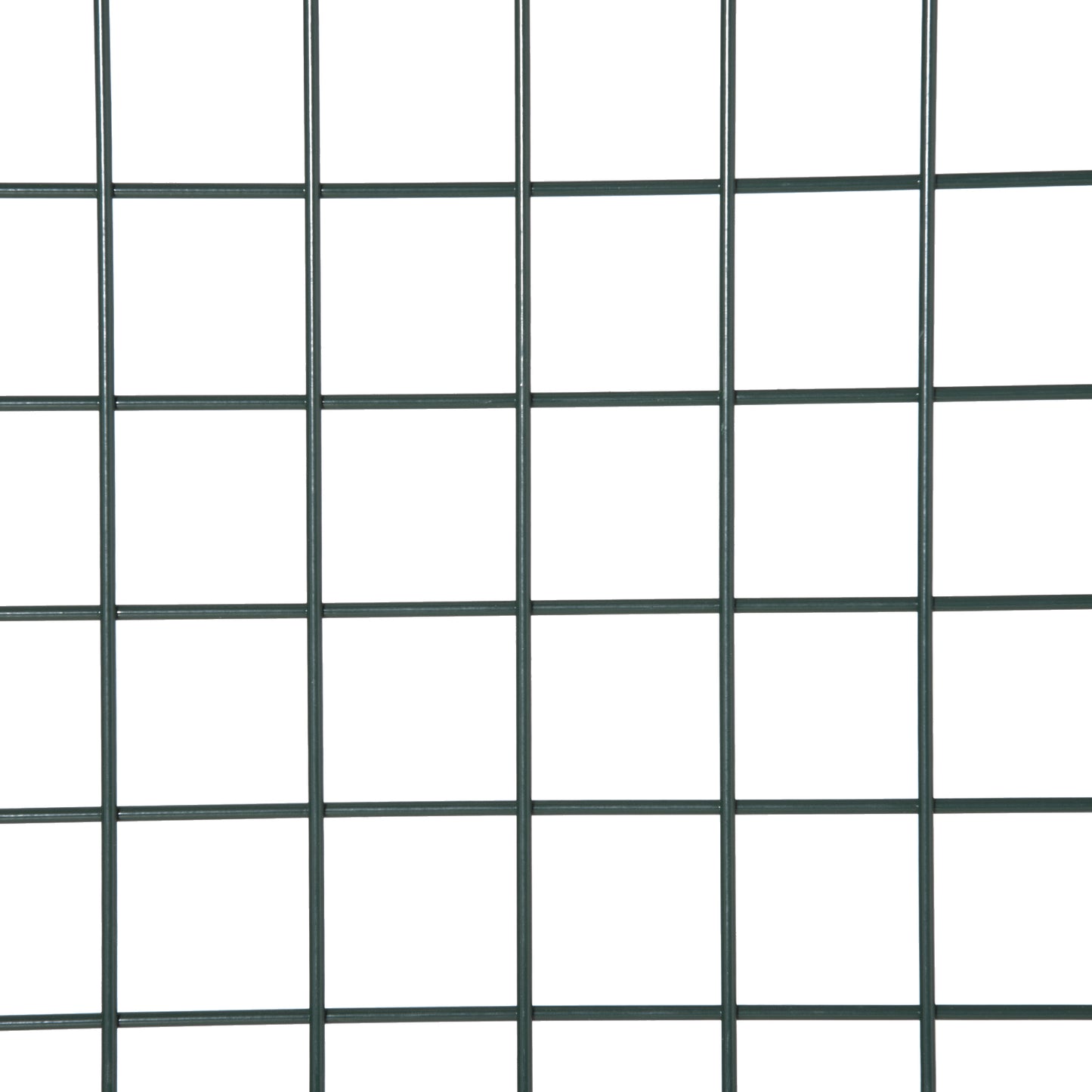 HOMCOM Green Steel Garden Gate with Lock and 3 Keys 97 x 150cm, Green