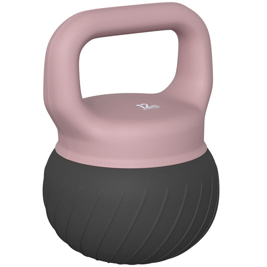 Photo of SPORTNOW Soft Kettlebell, 12kg Kettle Bell with Anti-Slip Grip for Home Gym Weight Lifting and Strength Training in Training colour on a white background