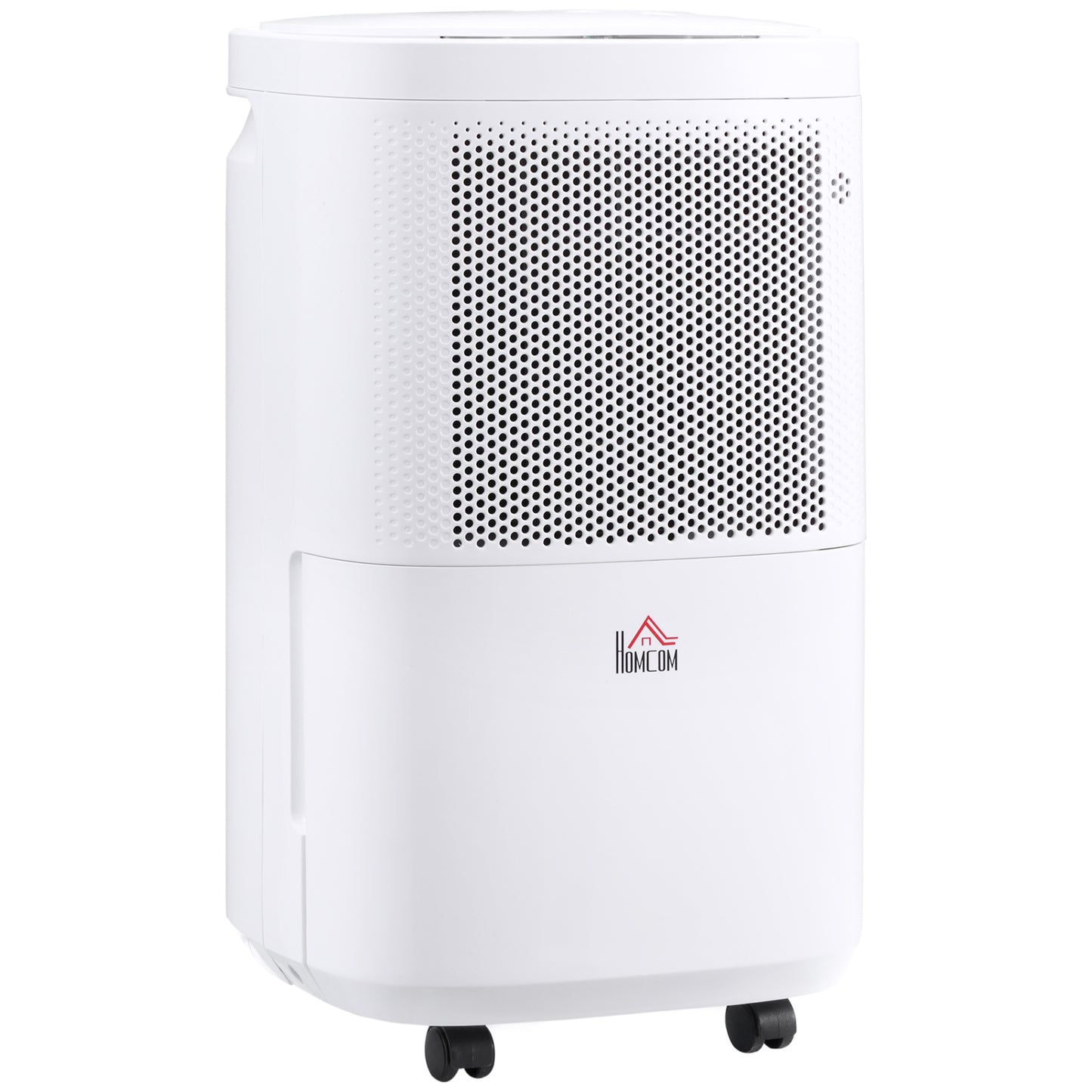 Photo of HOMCOM 10L/Day 2200ML Portable Quiet Dehumidifier with WiFi Smart App Control, Electric Moisture Air Dehumidifier for Home Laundry Basement in Basement colour on a white background
