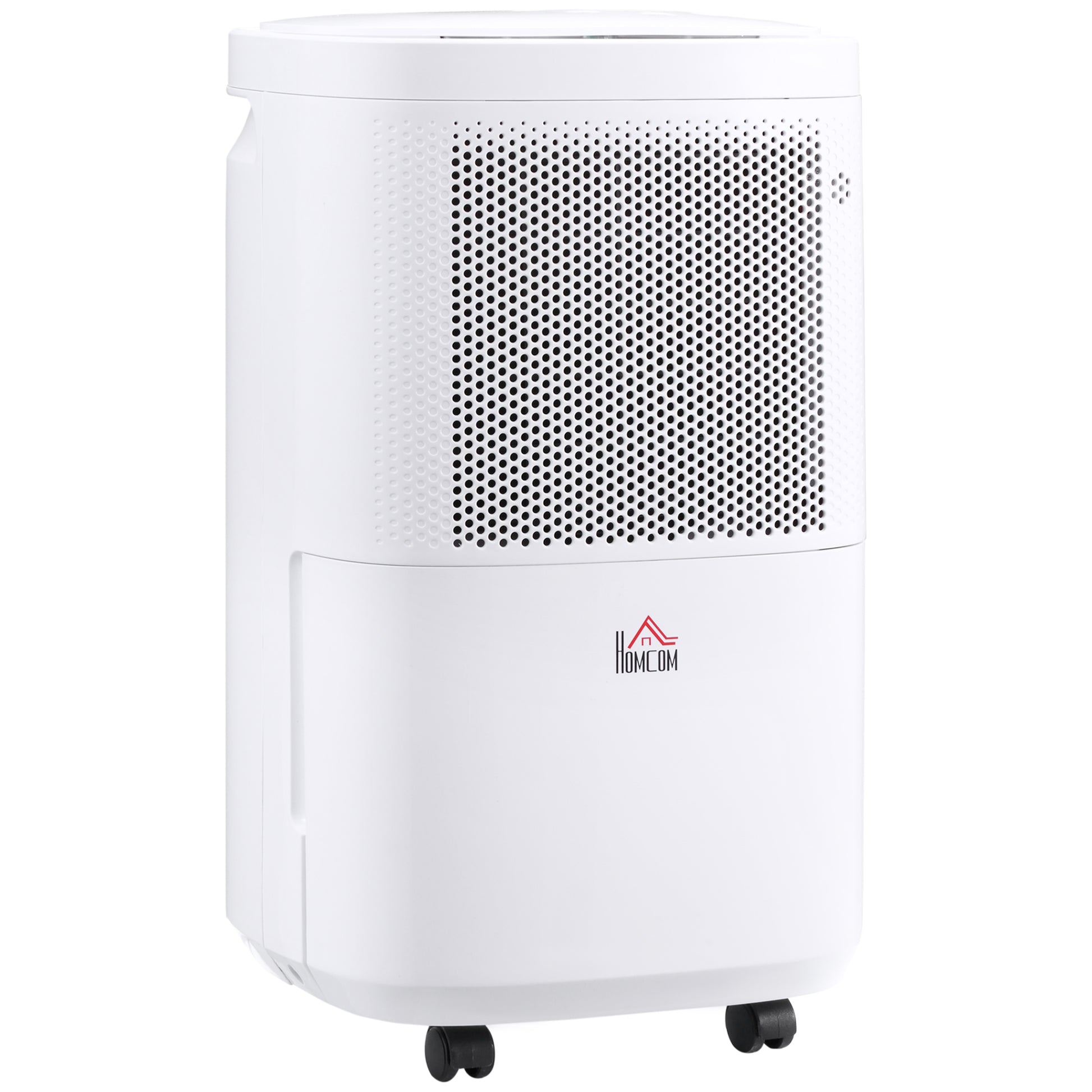 Photo of HOMCOM 10L/Day 2200ML Portable Quiet Dehumidifier with WiFi Smart App Control, Electric Moisture Air Dehumidifier for Home Laundry Basement in Basement colour on a white background