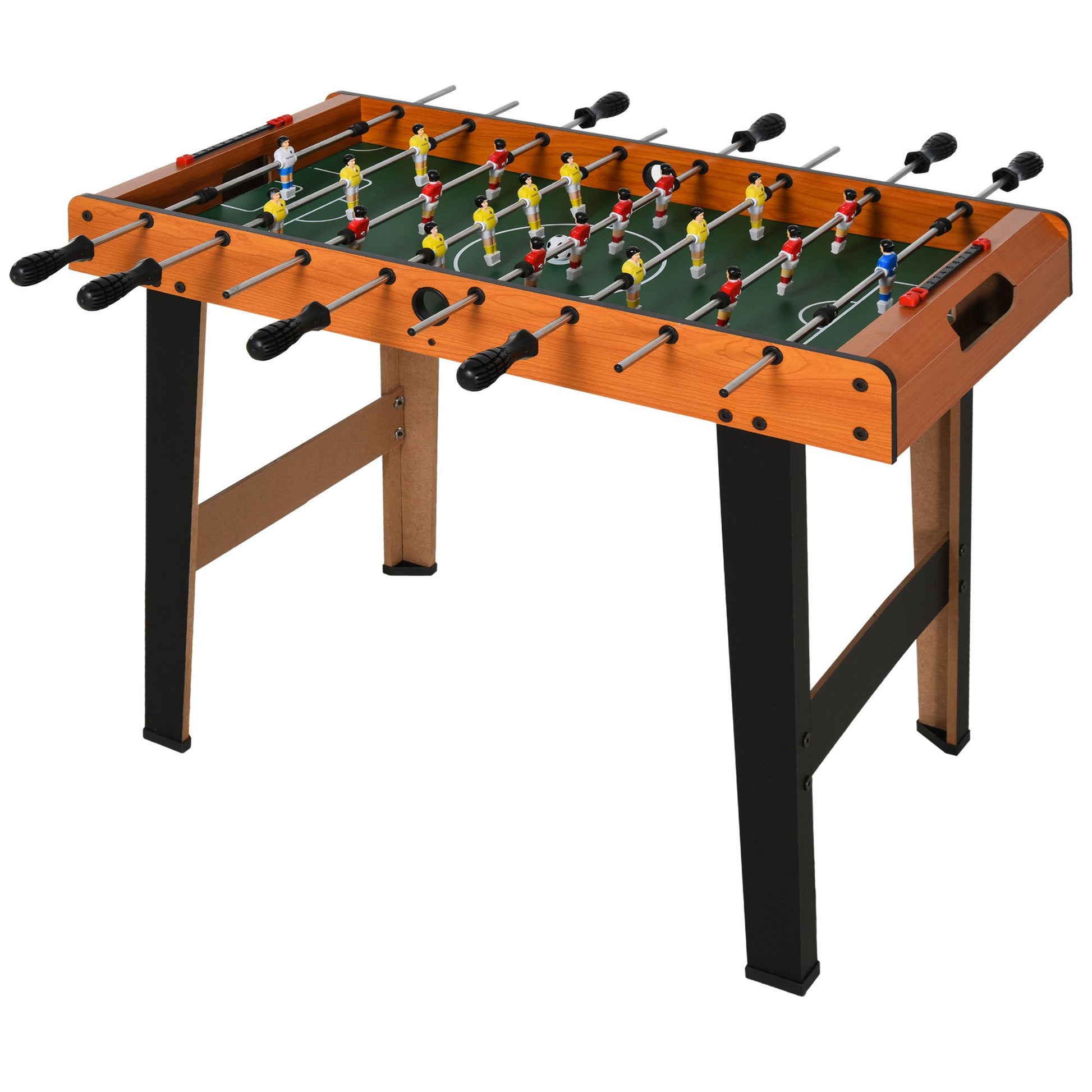 Photo of HOMCOM Football Table Heavy Duty  84.5cm for Arcades, Pub, Game Room, 8 Rods, 2 Foosballs in Foosballs colour on a white background