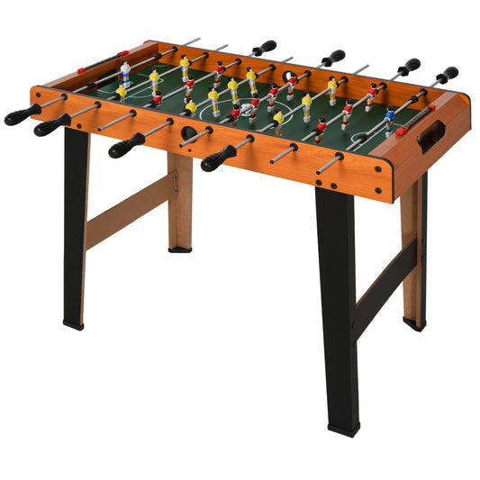 Photo of HOMCOM Football Table Heavy Duty  84.5cm for Arcades, Pub, Game Room, 8 Rods, 2 Foosballs in Foosballs colour on a white background