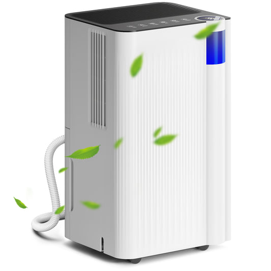 Photo of HOMCOM 12L/Day Dehumidifier, with Filter - White in White colour on a white background
