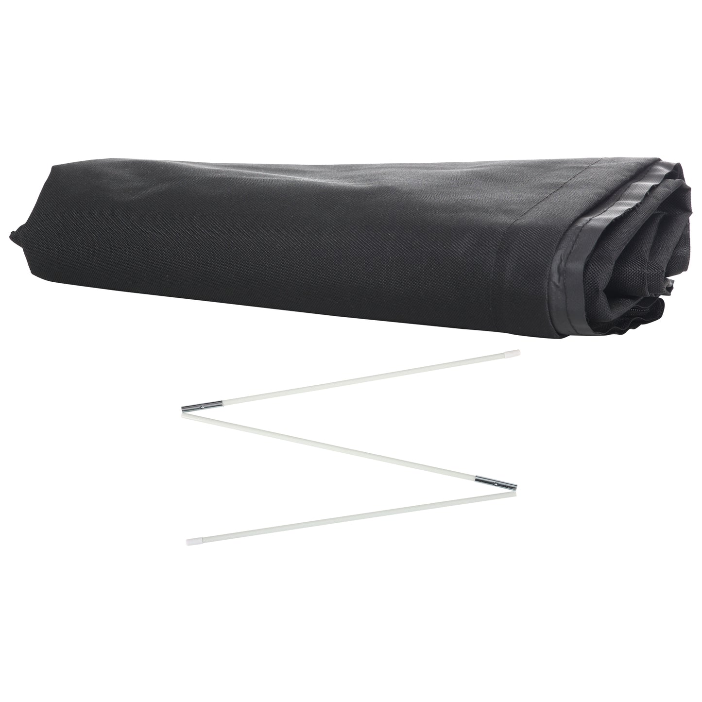 Outsunny Garden Parasol Cover, Waterproof Outdoor Cantilever Banana Umbrella Protector, 300D Oxford Fabric, 240 x 48/70 cm for 3 m Cantilever Parasol, Black