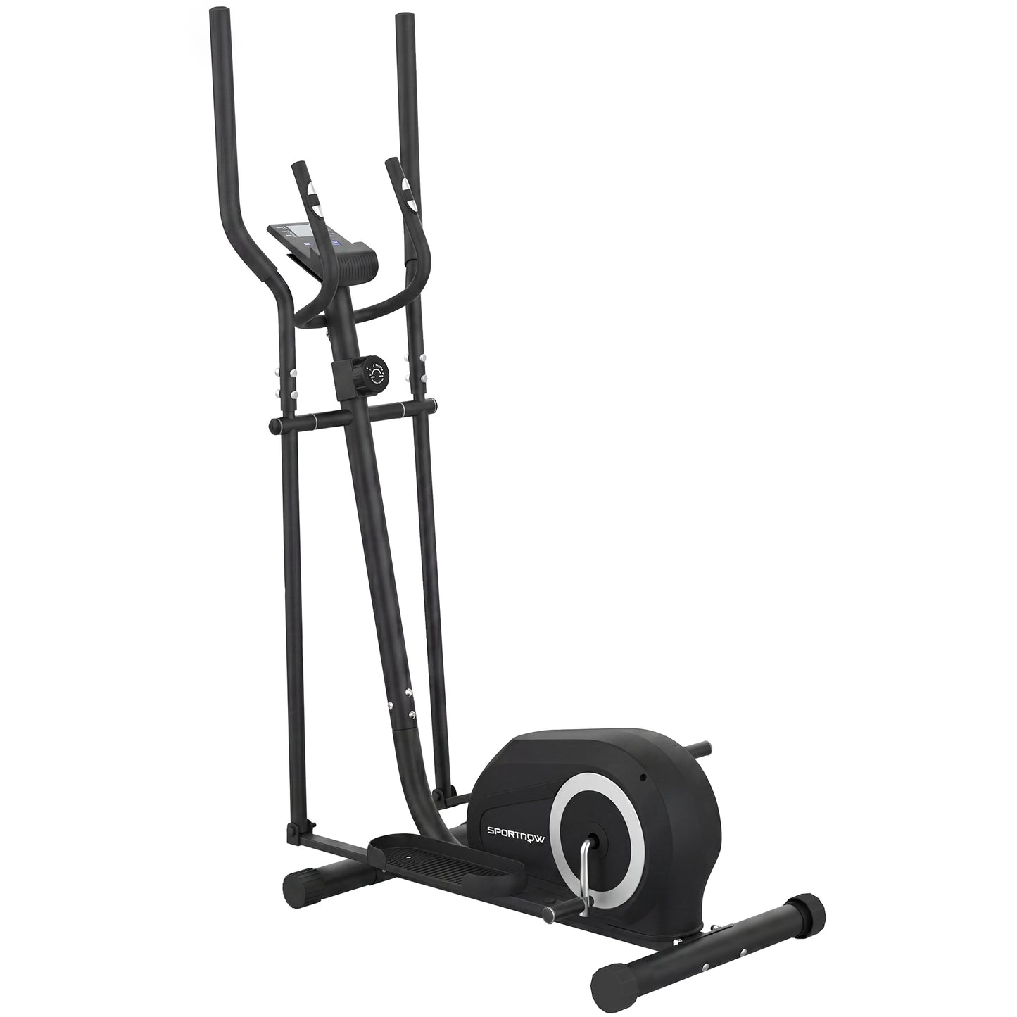 Photo of SPORTNOW Elliptical Cross Trainer for Home, Quiet Magnetic Elliptical Machine with Bluetooth, App Compatible, 8-Level Resistance in Resistance colour on a white background