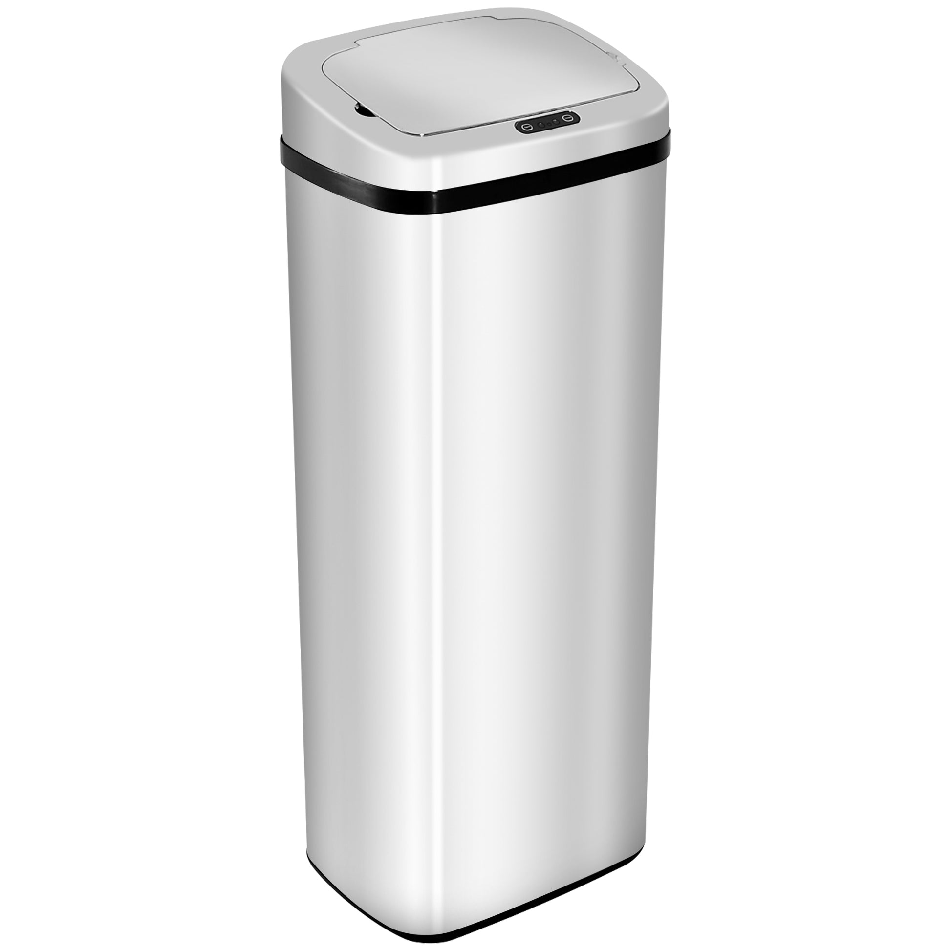 Photo of HOMCOM 50L Infrared Touchless Automatic Motion Sensor Dustbin Stainless Steel Trash Can Home Office in Office colour on a white background