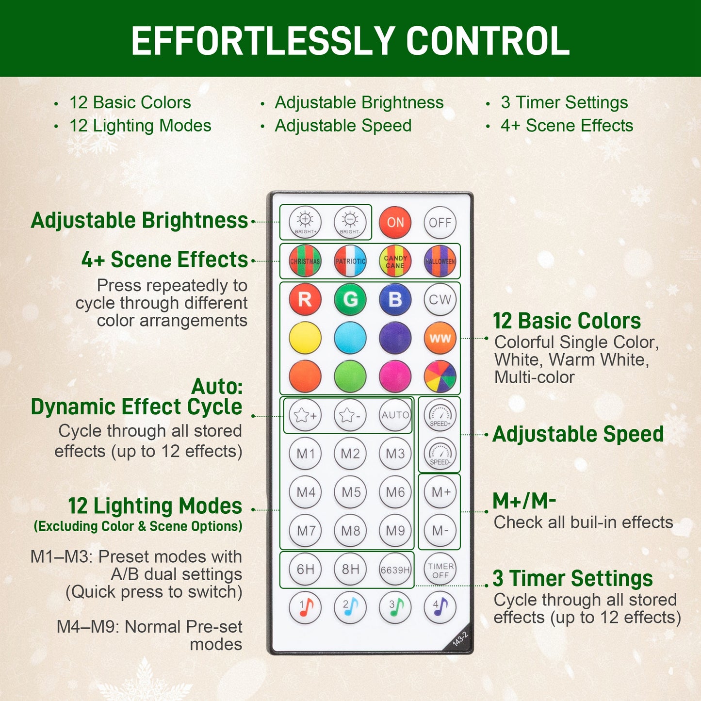 HOMCOM 6ft Artificial Pine LED Christmas Tree, with Remote