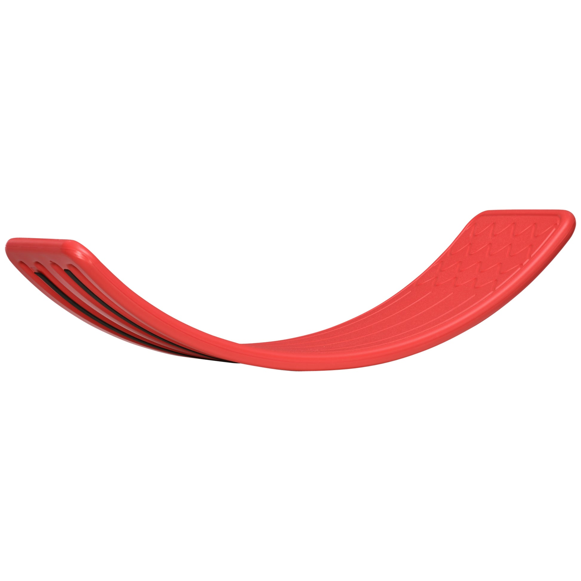 Photo of ZONEKIZ Balance Board Kids Wobble Board, Sensory Training Rocking Toy for Children, Nursery Toy, for Ages 3-6 Years, 82 x 27.5 x 19.5cm - Red in Red colour on a white background