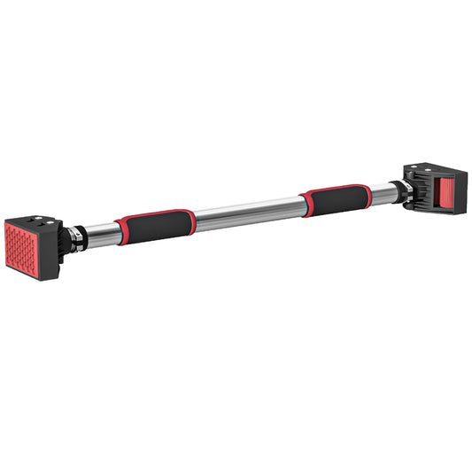 Photo of SPORTNOW Doorway Pull Up Bar, No Screws Door Frame Chin Up Bar, Adjustable Length (75-92cm) for Home Gym Workout, Max Load 200kg in 200kg colour on a white background