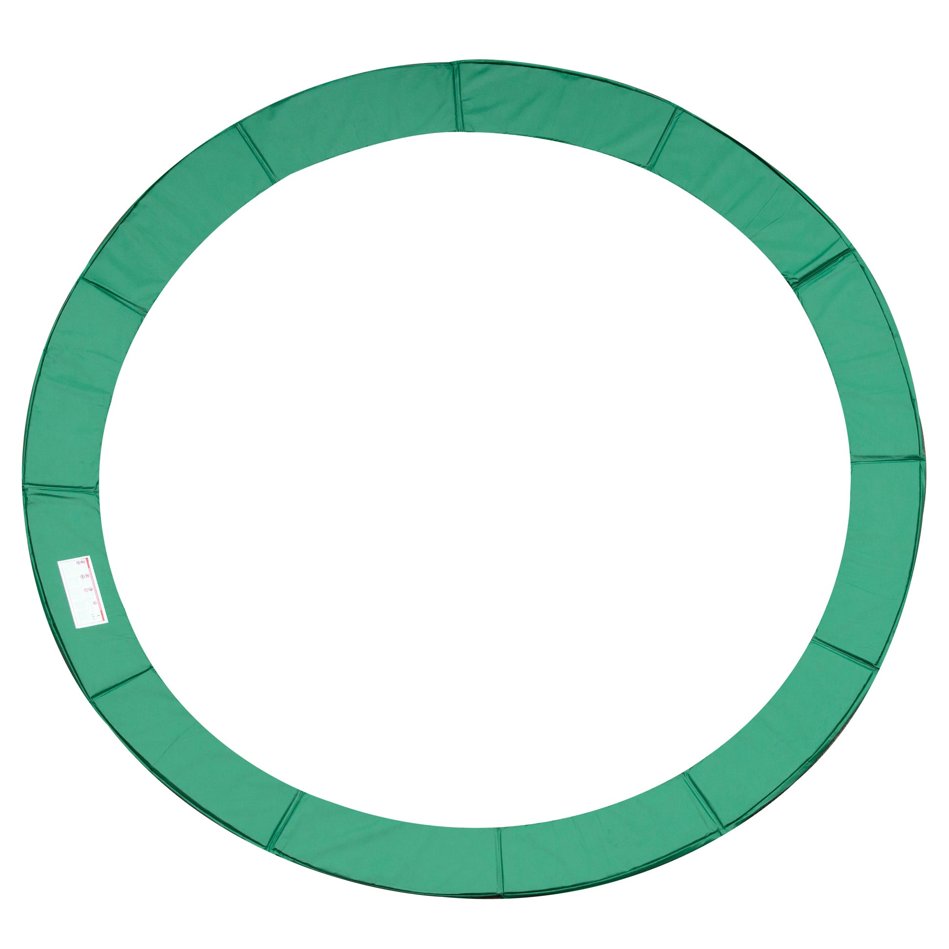Photo of HOMCOM 12FT Trampoline Spring Cover, Plastic Trampoline Pad Replacement Safety Guard, Green in Green colour on a white background