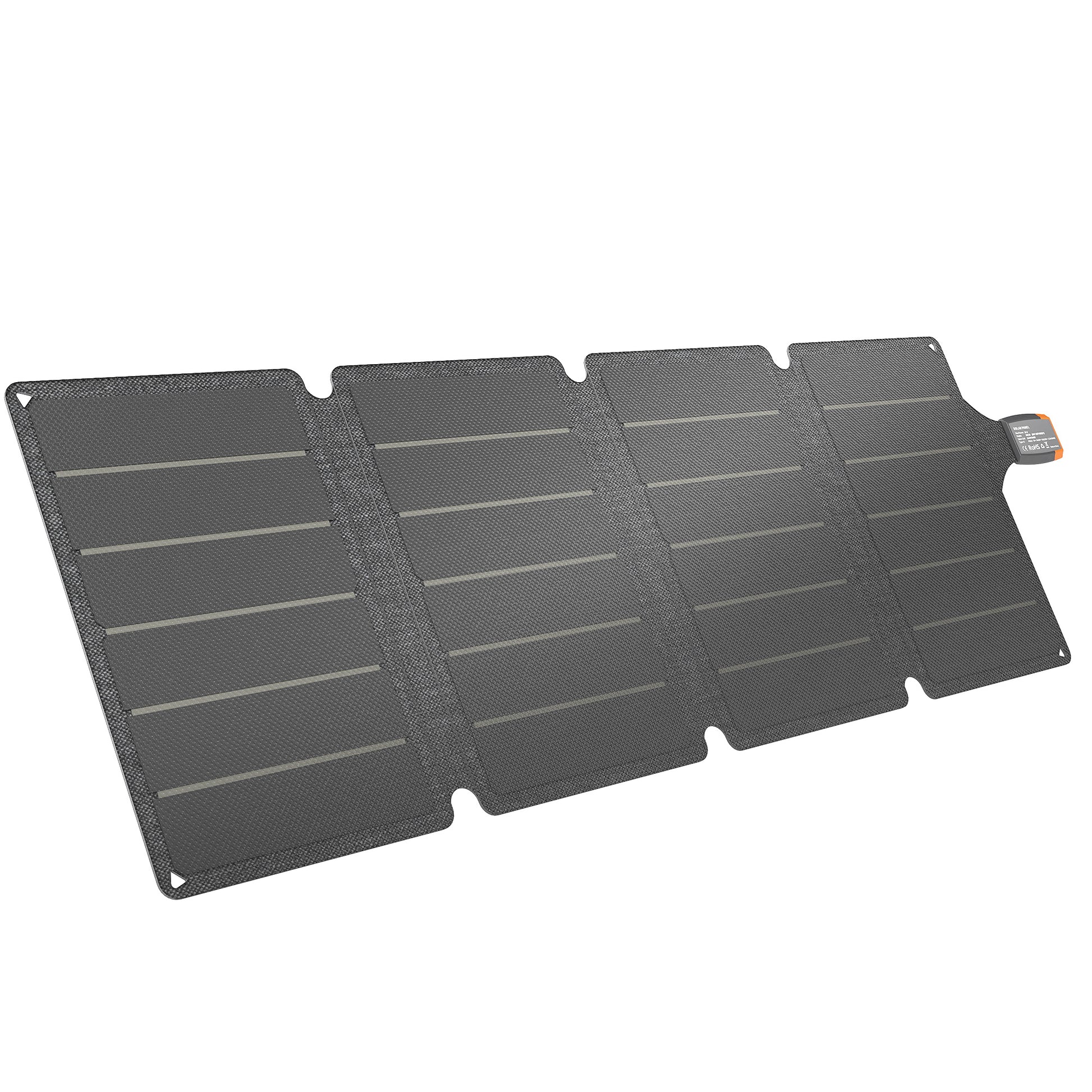 Photo of HOMCOM 36W Foldable Solar Panel, Portable Solar Charger Type-C to USB-A Charging Port, Power Supply for Outdoor in Outdoor colour on a white background