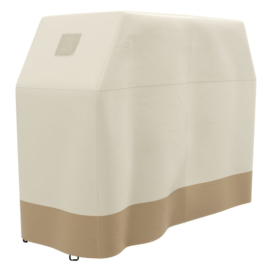 Photo of Outsunny 66W x 152Lcm PU Coated Protective Grill Cover - Beige in Beige colour on a white background