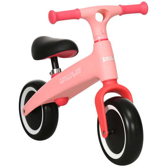 Photo of AIYAPLAY Baby Balance Bike, with Adjustable Seat, for 1.5-3 Years - Pink in Pink colour on a white background
