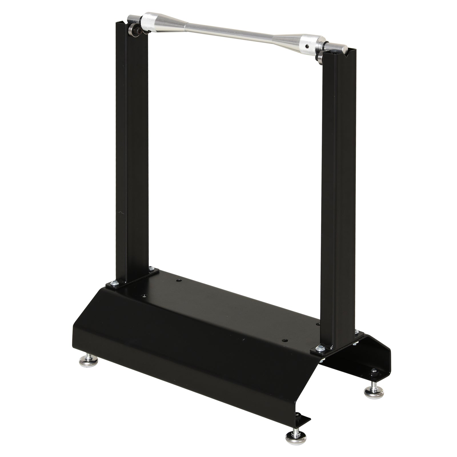 Photo of DURHAND Motorcycle Bicycle Wheel Lifting Balance Stand, Motorbike Portable Stand, Rotating Adjustment Wheel in Wheel colour on a white background