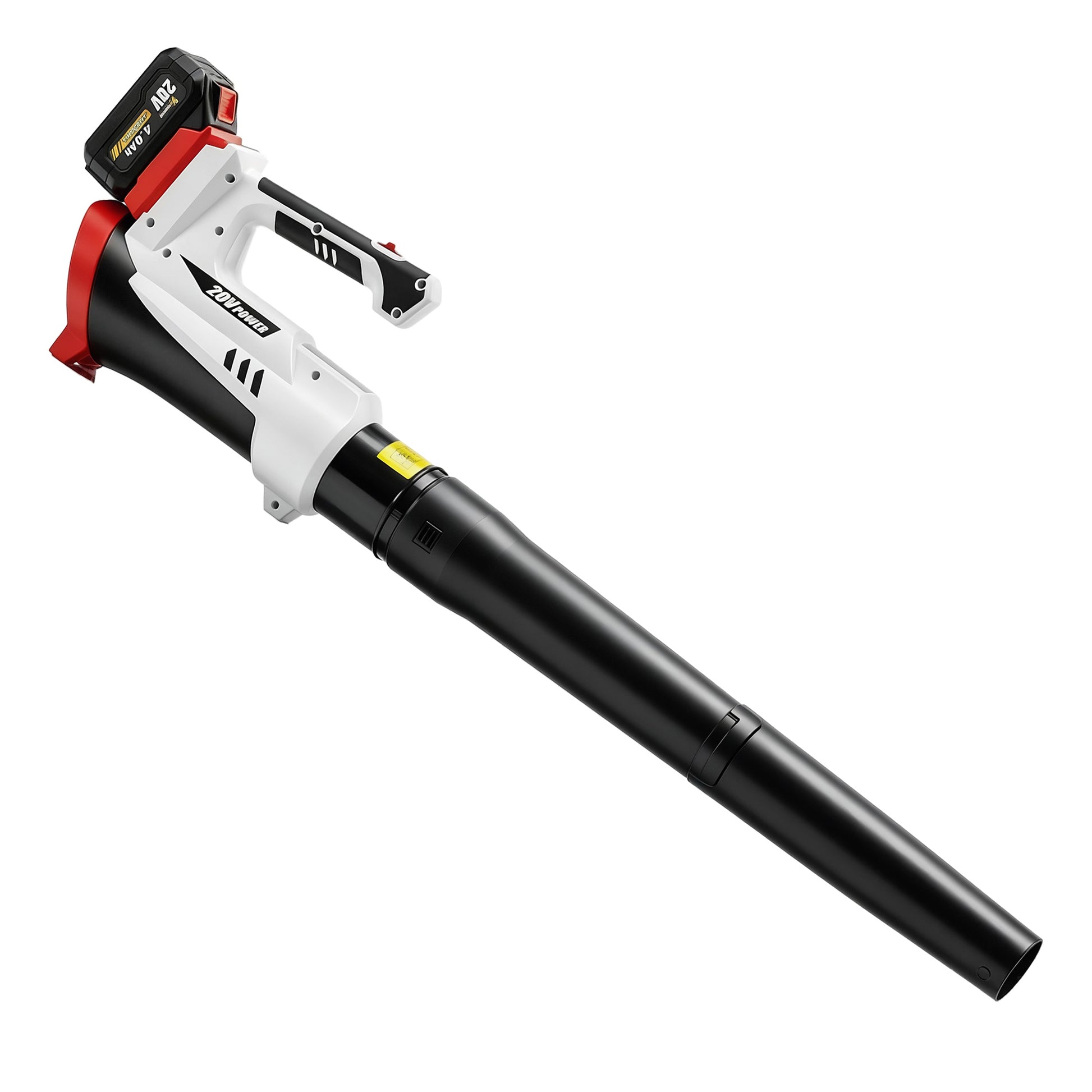 Photo of Outsunny Leaf Blower Cordless with 4000mAh Battery & Charger, 18V Lightweight Handheld Garden Blower with 6 Speed Levels in Levels colour on a white background