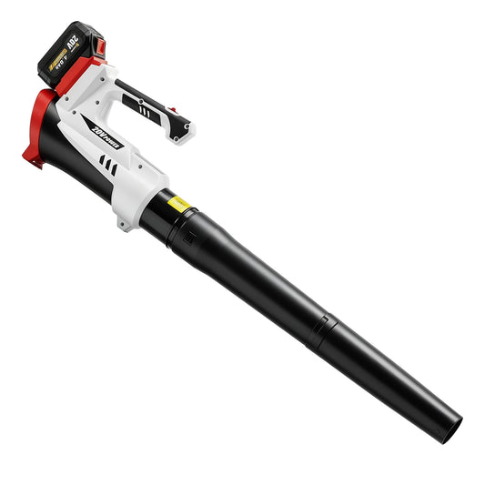 Photo of Outsunny Leaf Blower Cordless with 4000mAh Battery & Charger, 18V Lightweight Handheld Garden Blower with 6 Speed Levels in Levels colour on a white background
