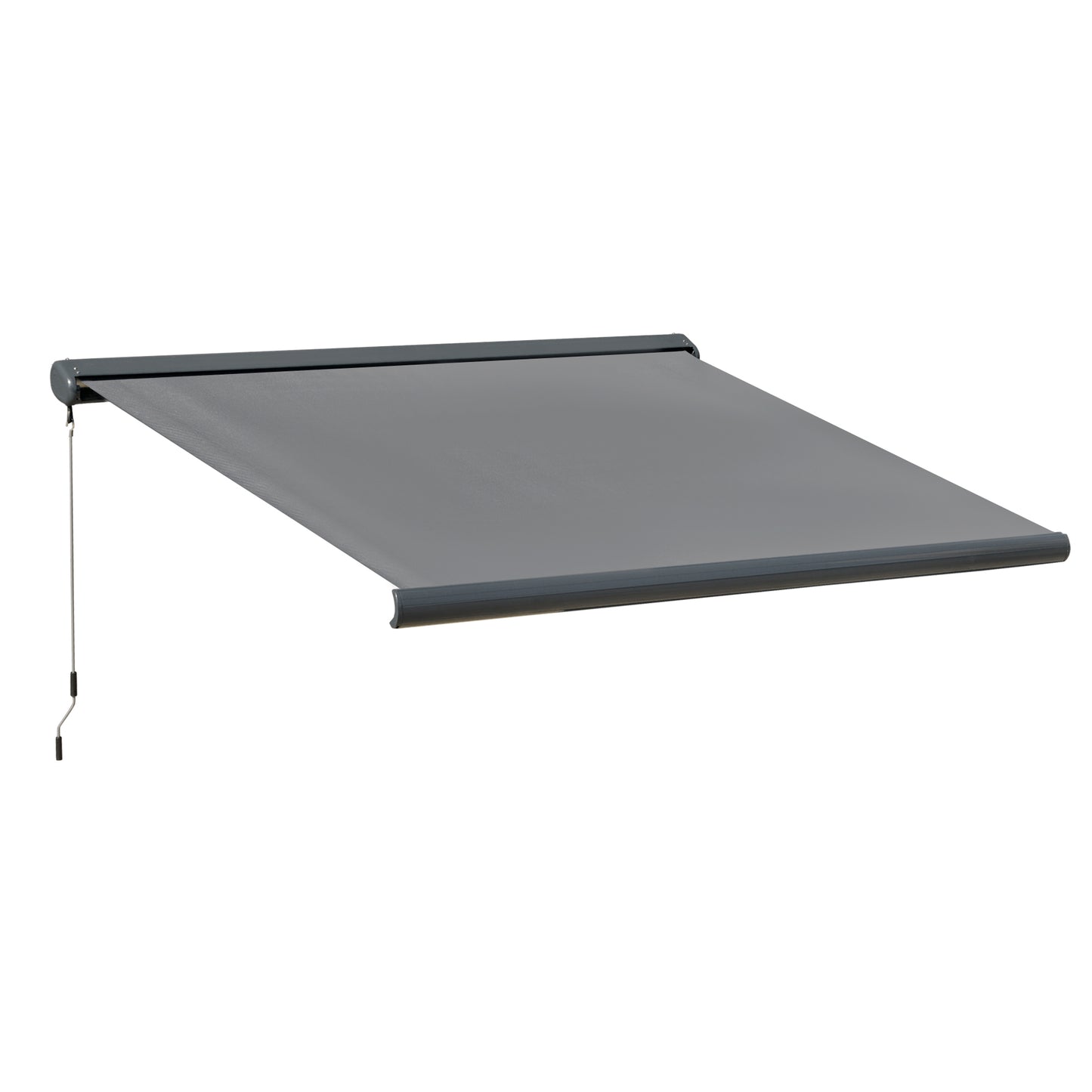 Photo of Outsunny Cassette Electric Manual Awning Door Window Retractable Canopy w/ R/C in R/C colour on a white background