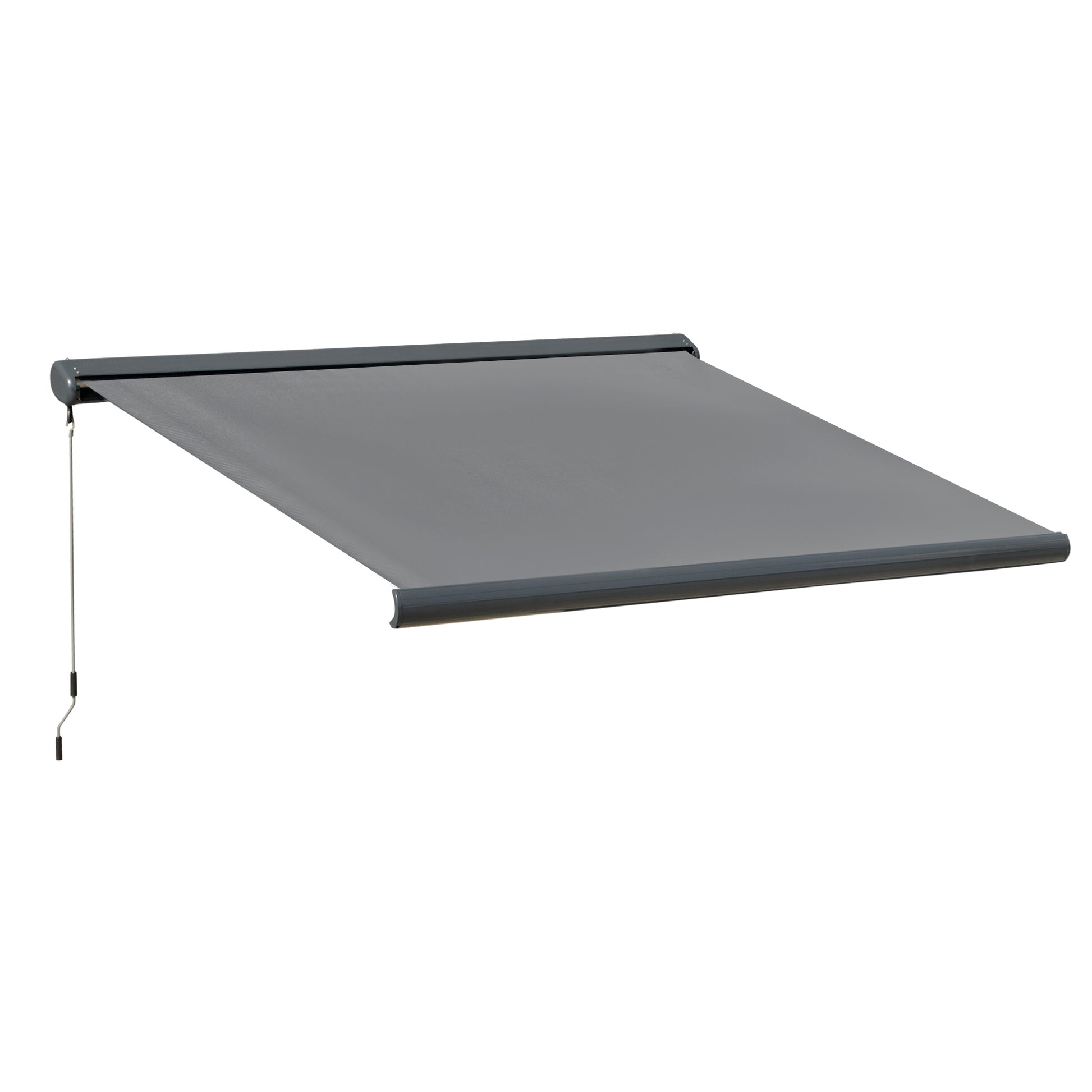 Photo of Outsunny Cassette Electric Manual Awning Door Window Retractable Canopy w/ R/C in R/C colour on a white background