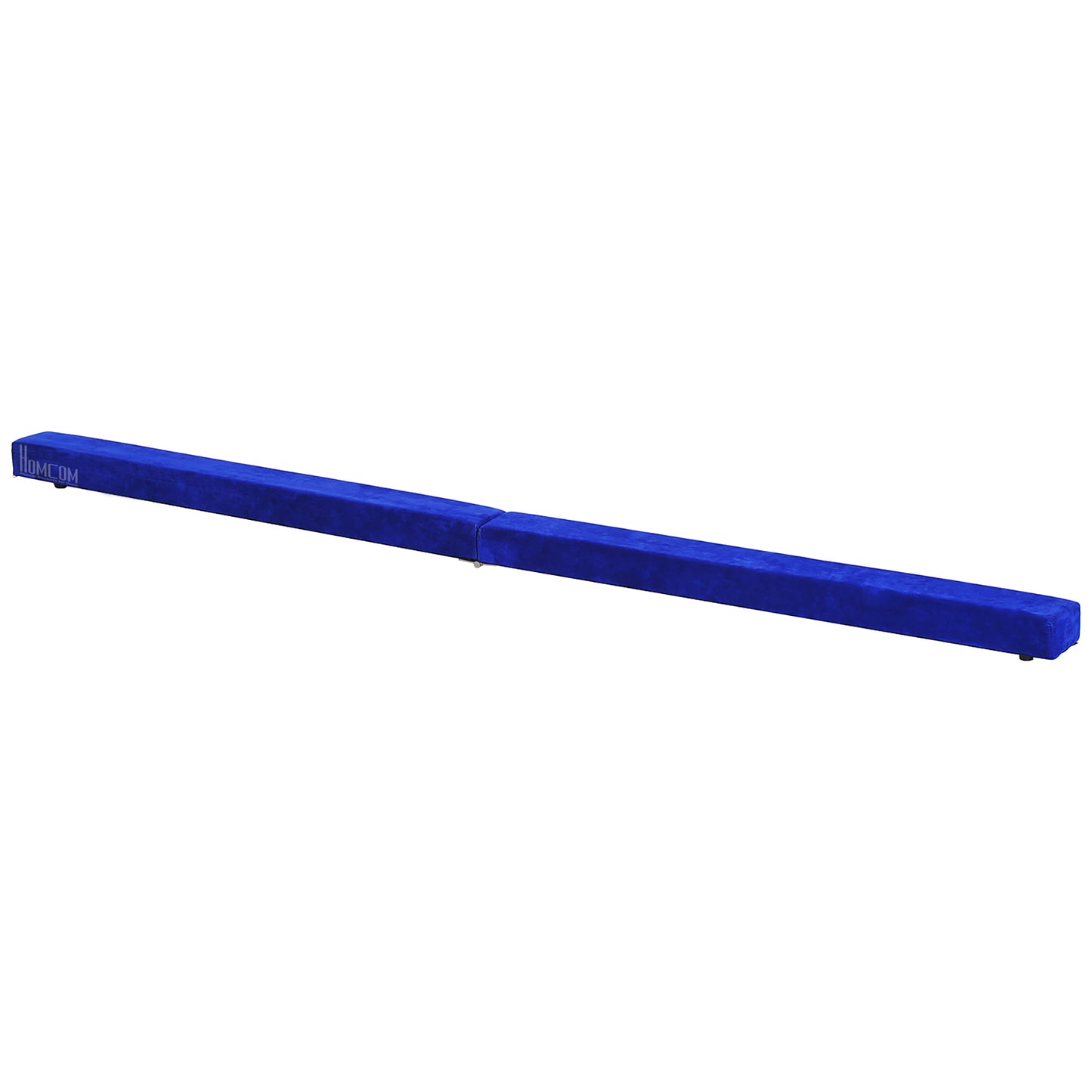 Photo of HOMCOM 2.1M 7FT Gymnastics Folding Balance Beam Home Gym Training Exercise Sports - Blue in Blue colour on a white background