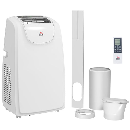 Photo of HOMCOM 12,000 BTU Multi-Mode Mobile Air Conditioner - White in White colour on a white background