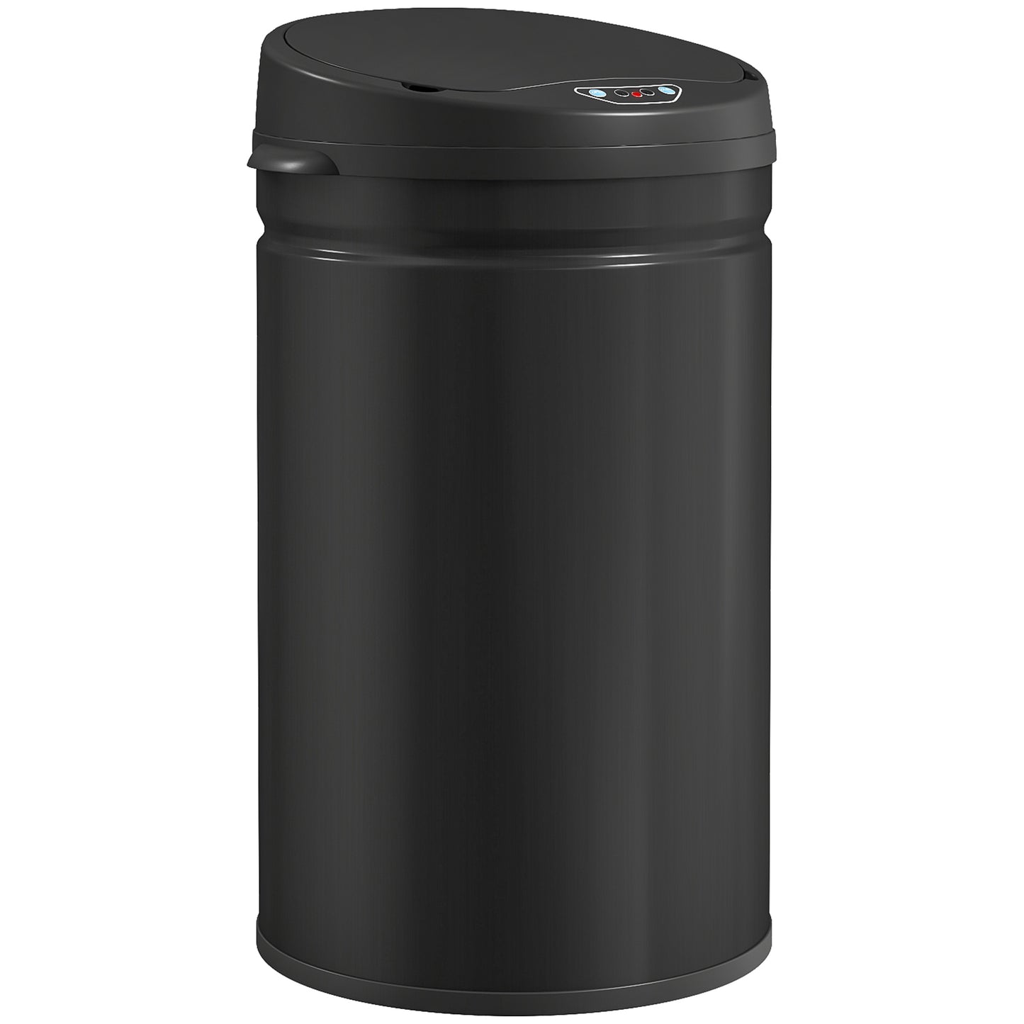Photo of HOMCOM 30L Stainless Steel Sensor Bin - Black in Black colour on a white background