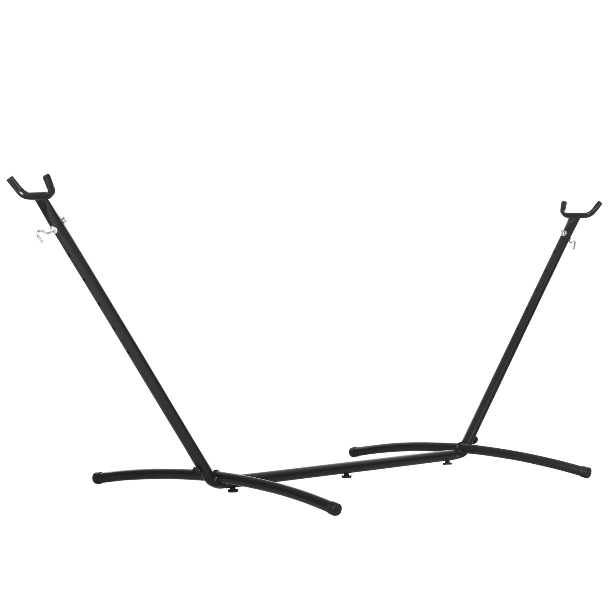Photo of Outsunny 2.9m Universal Hammock Stand Metal Frame Garden Camping Picnic Outdoor Patio Replacement – Stand Only in Only colour on a white background