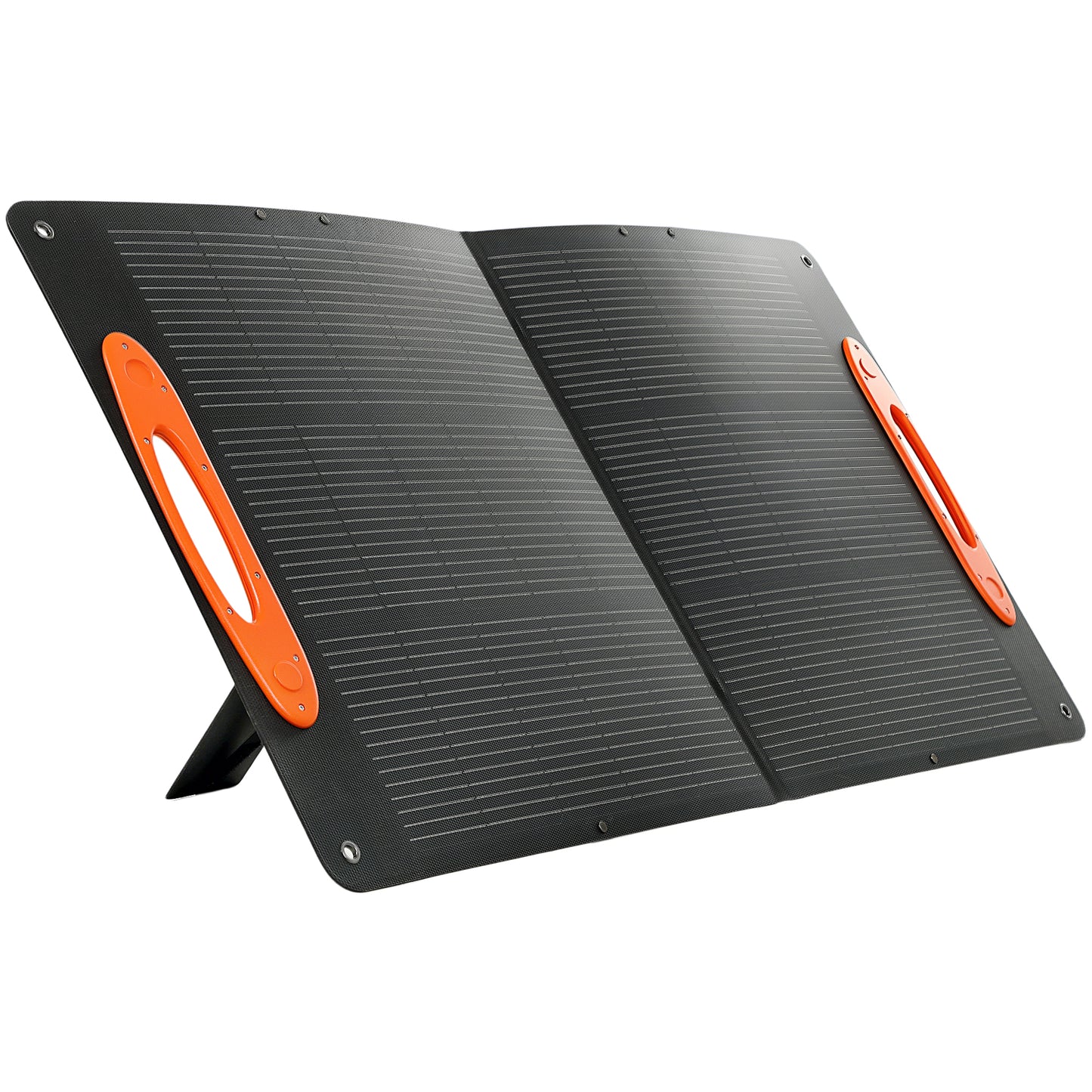 Photo of HOMCOM 100W Portable Solar Panel, Foldable Solar Charger with USB-A & USB-C Fast Charging Output, IP67 Waterproof for Mobile Phone Power Bank Flashlight Fans Camping Backpacking Hiking in Hiking colour on a white background