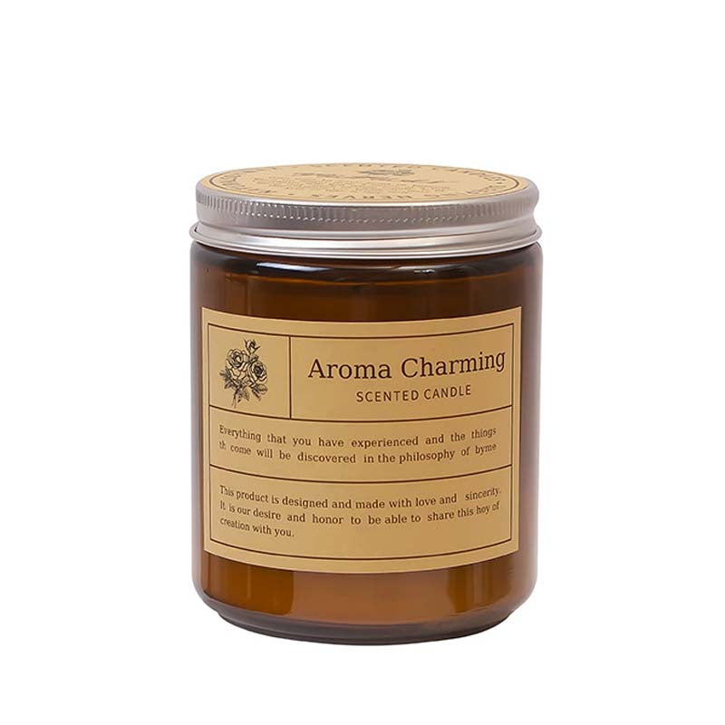 Home Goods Aromatherapy Candle Set (x5) - Clean-Burn Soy Wax - Calming Scent
