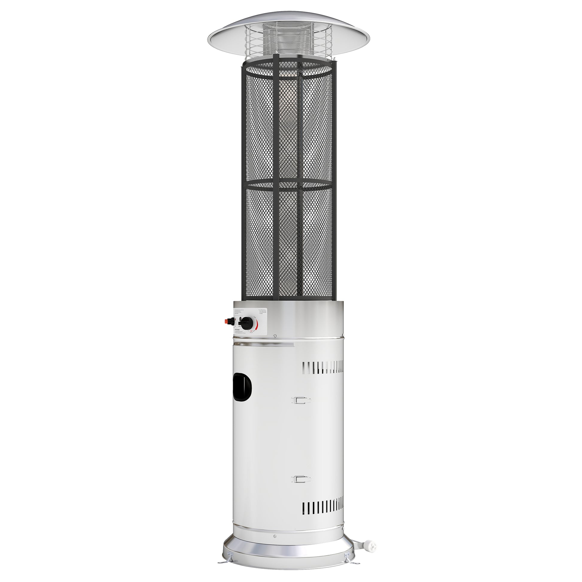 Photo of Outsunny 11Kw Adjustable Heat Gas Patio Heater in Heater colour on a white background