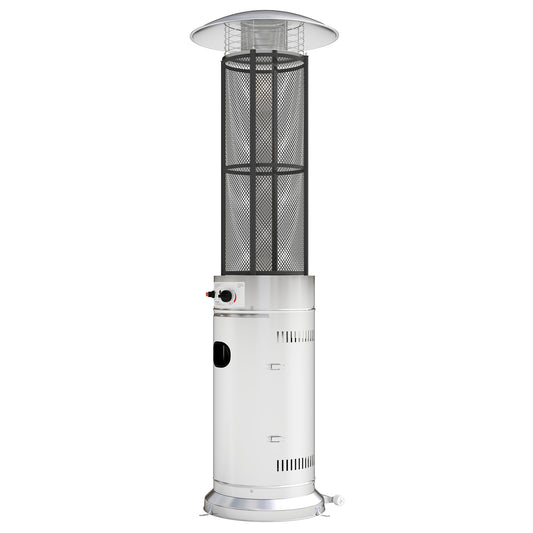 Photo of Outsunny 11Kw Adjustable Heat Gas Patio Heater in Heater colour on a white background
