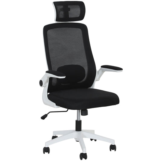 Photo of HOMCOM Multi-Adjust Office Chair - Black in Black colour on a white background