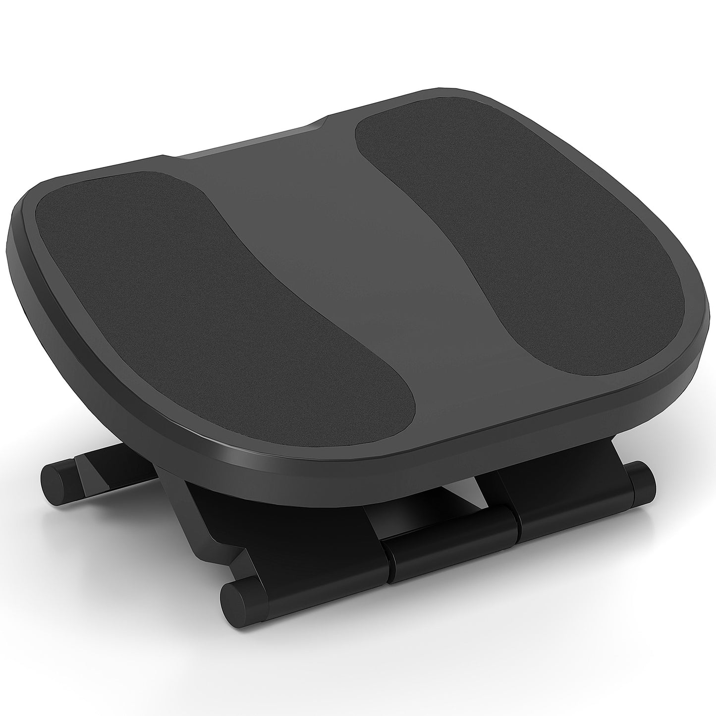 Photo of HOMCOM 0-30° Three-Height Under-Desk Support Footrest - Grey in Grey colour on a white background