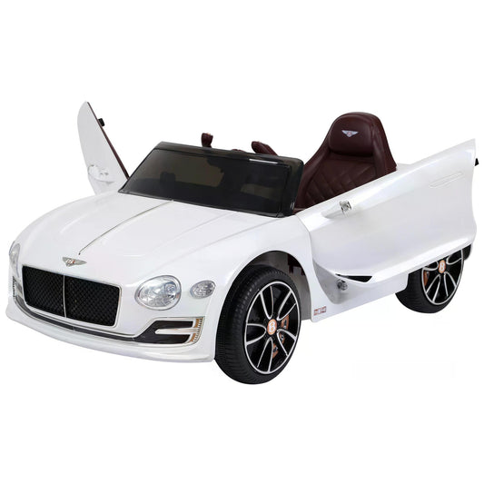 Photo of HOMCOM Kids Electric Car Kids Ride on Toys W/ LED Lights-White in Lights-White colour on a white background
