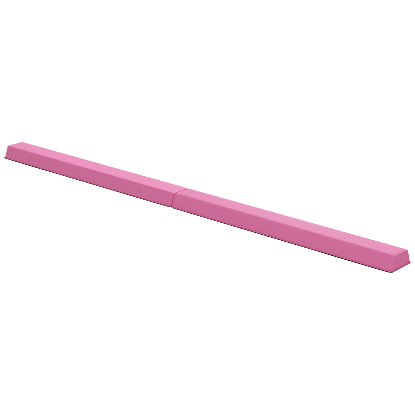 Photo of SPORTNOW 7.7ft Folding Gymnastics Beam, Floor Balance Beam for Kids with Anti-Slip Base, Gymnastics Equipment for Home, Pink in Pink colour on a white background