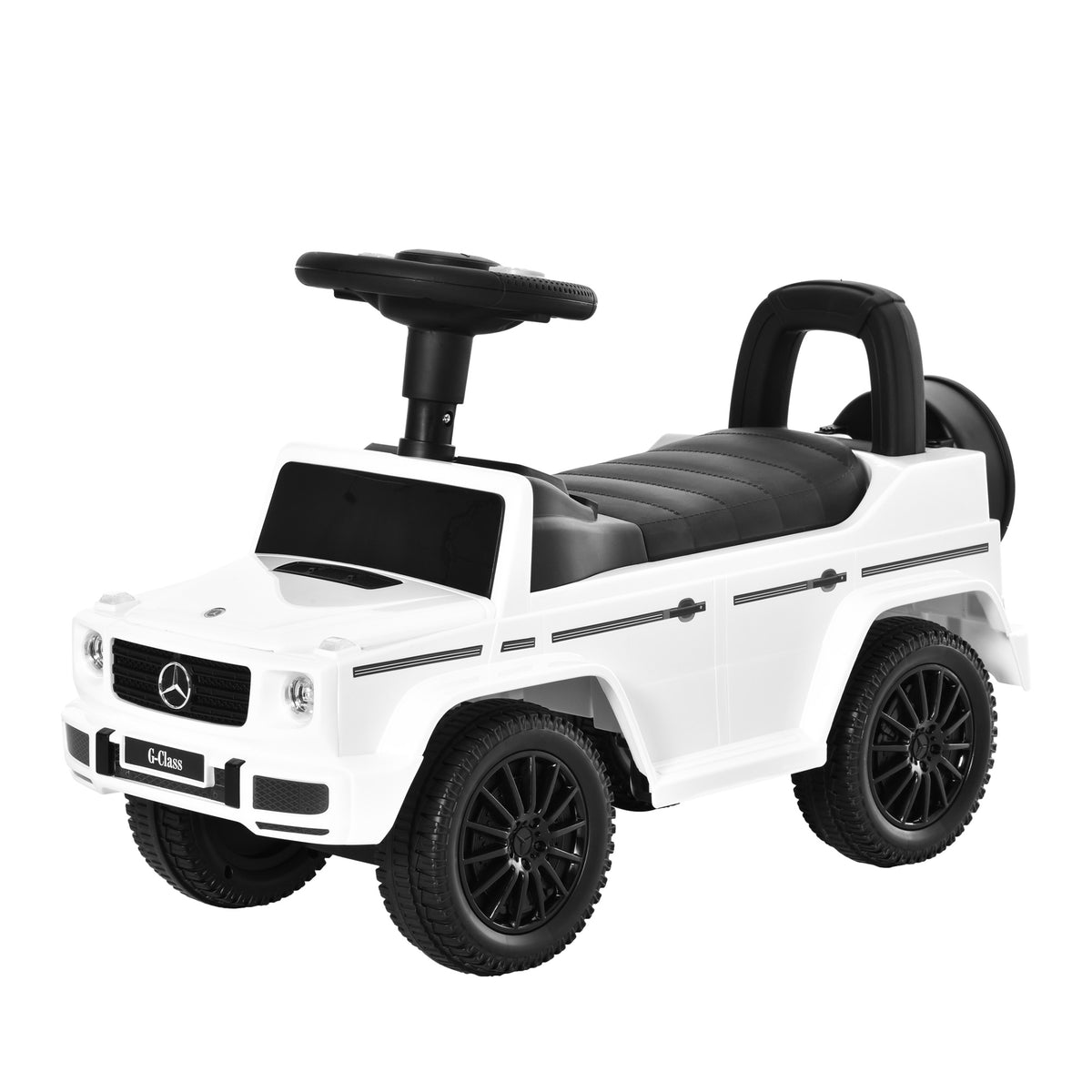 Photo of HOMCOM 3 in 1 Kids Ride On Car G350 Licensed Foot To Floor Slider Toddler Push Along NO POWER White 12-36 months in months colour on a white background