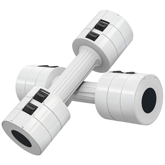 Photo of SPORTNOW Dumbbells Set, Adjustable Weights for Women Men Home Gym Workout, 2.5KG x 2 in 2 colour on a white background