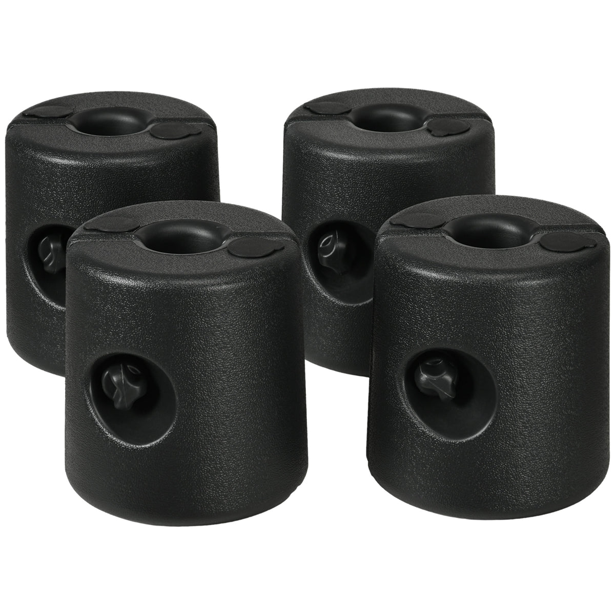 Photo of Outsunny HDPE Tent Weights Set of 4, Canopy Weights, Fill with Water or Sand, 48KG in 48KG colour on a white background