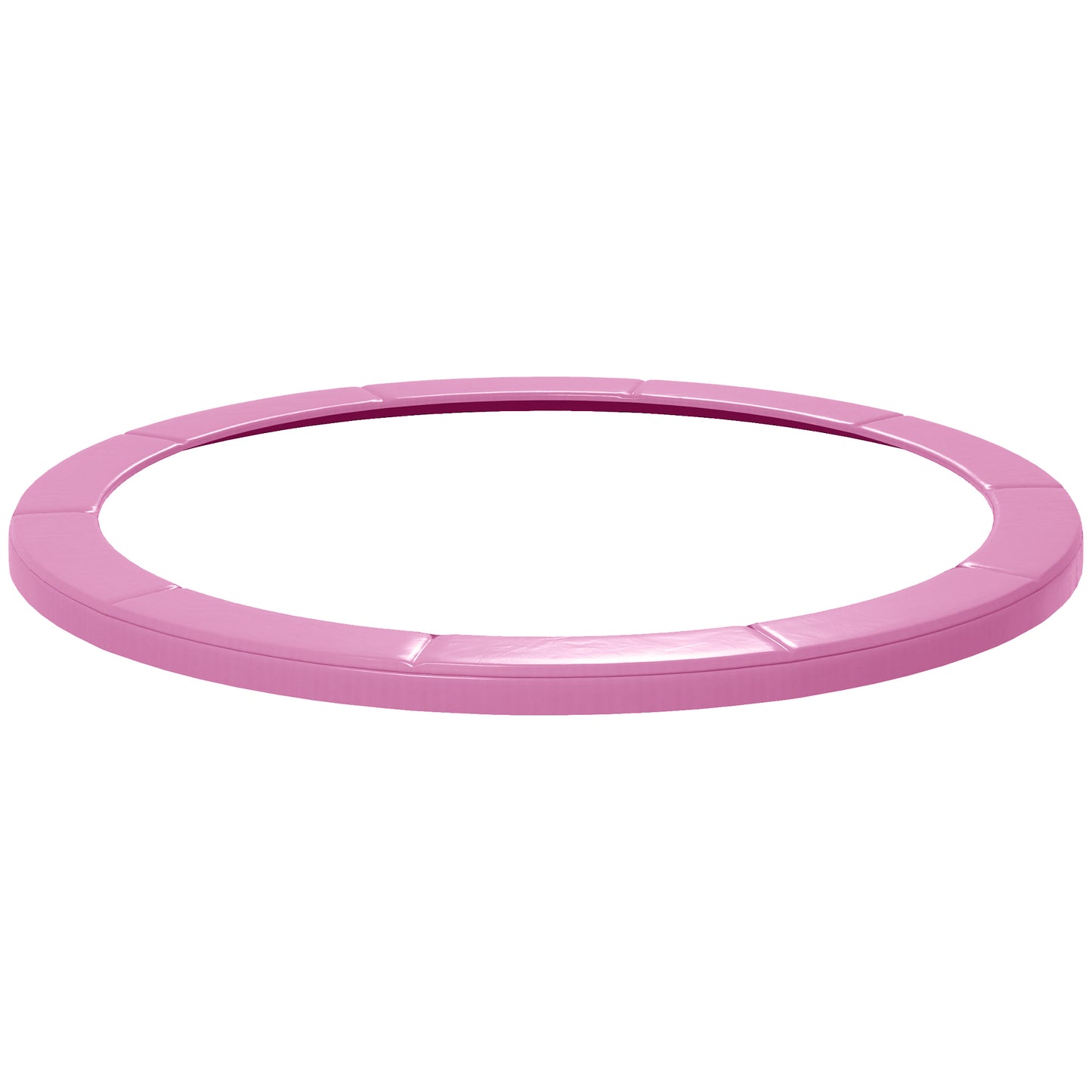 Photo of SPORTNOW 10FT Trampoline Spring Cover, Plastic Trampoline Pad Replacement with Elastic Cord, Waterproof, UV Resistant and Tear-Resistant, Pink in Pink colour on a white background