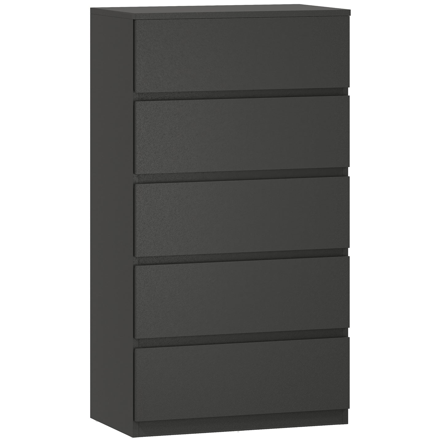 Photo of HOMCOM Chest of Drawers, 5-Drawer Storage Cabinets, Modern Dresser, Storage Drawer Unit for Bedroom in Bedroom colour on a white background