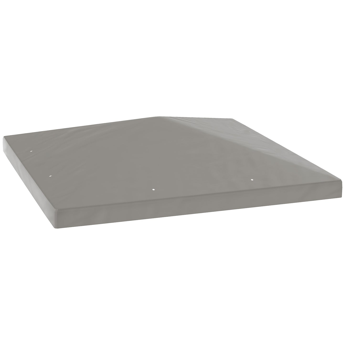 Photo of Outsunny 3 x 3(m) Gazebo Frame Replacement - Grey in Grey colour on a white background